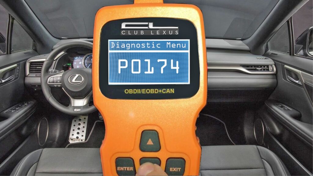 کد خطای p0174 در ecu