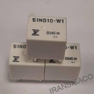 رله  51ND10-W1 مصرف شده در جعبه فیوز (BM34)خودرو 206