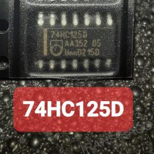 ایسی(202) 74HC125D بافرهای CMOS QUAD BUS با سرعت بالا هستند که با گیت سیلیکونی C ساخته شده اند