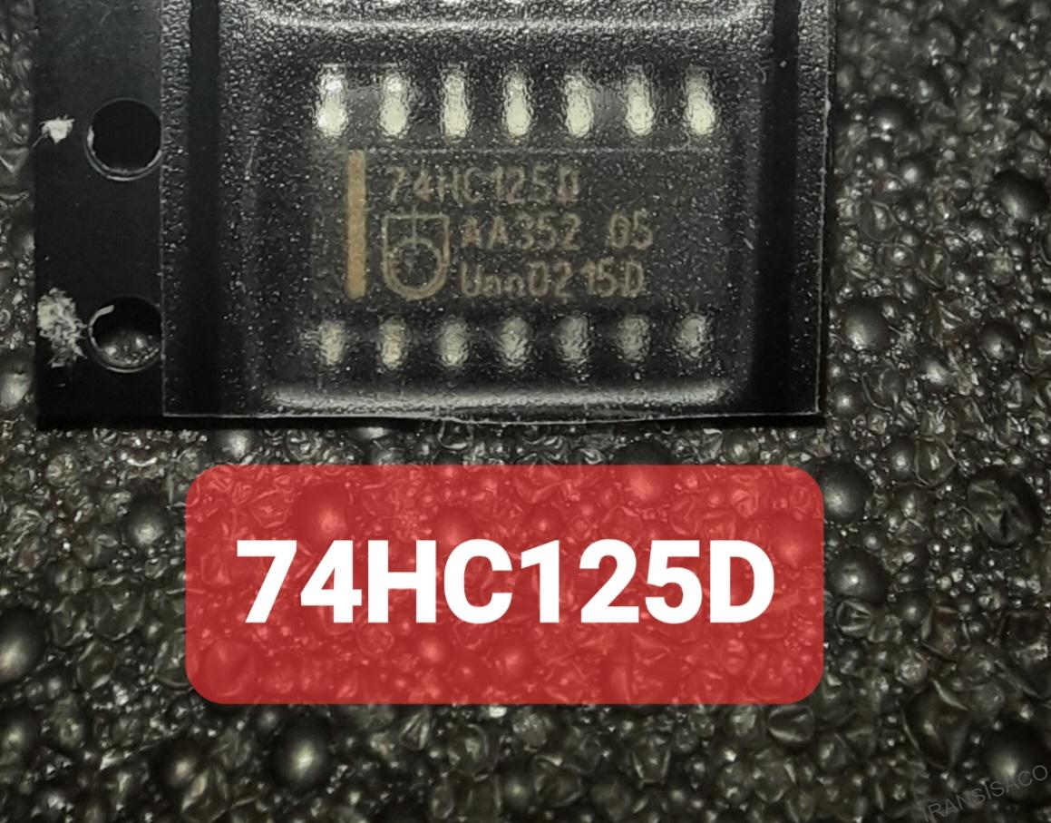 ایسی(202) 74HC125D بافرهای CMOS QUAD BUS با سرعت بالا هستند که با گیت سیلیکونی C ساخته شده اند