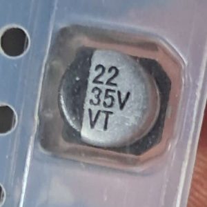 خازن 22uf 35v
